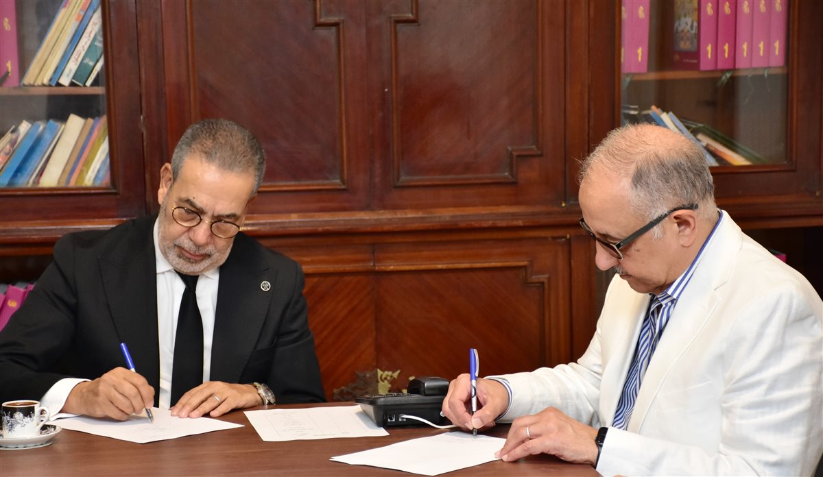 بروتوكول بين جمعية المؤلفين والملحنين والبنك الأهلي المصري