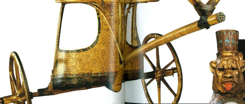  إحدي العربات الحربية لـ الملك توت عنخ آمون 