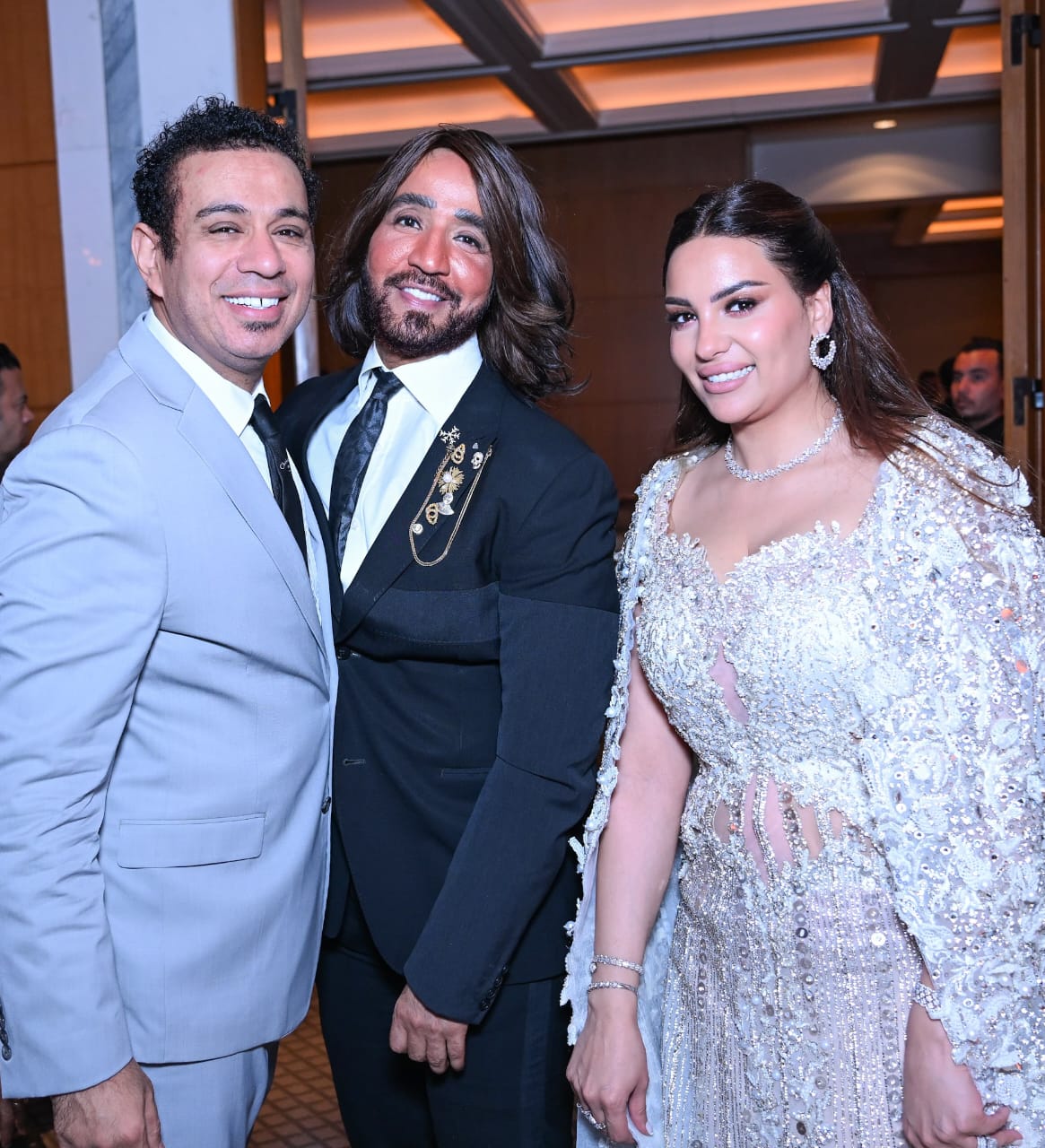 حفل عيد زواج رجل الأعمال المهندس محمد عطا وحرمه سيدة الأعمال فاطمة المهدي