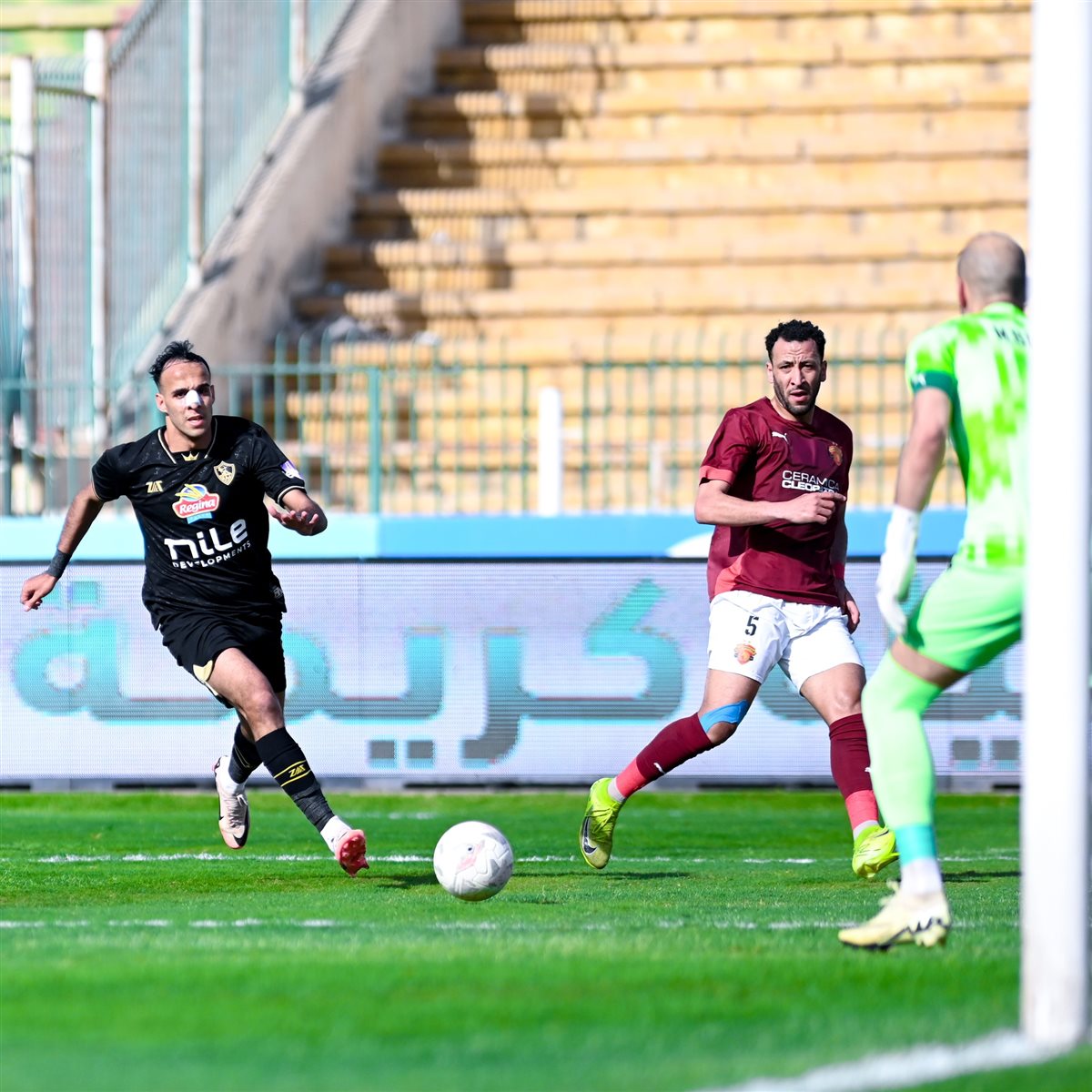 ترتيب الزمالك وبتروجيت في الدوري المصري