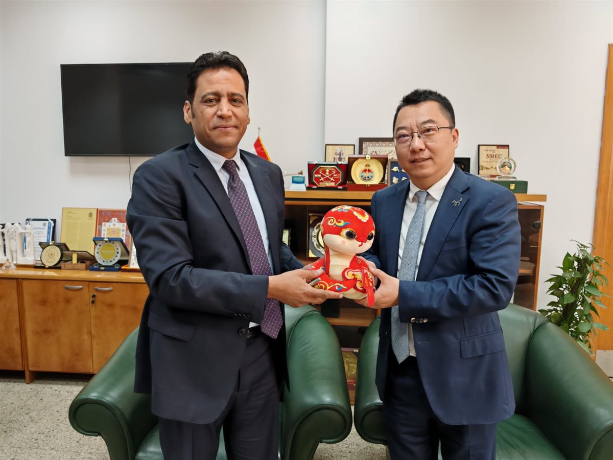 المتحف القومي للحضارة يستقبل وفدًا صينيًا رفيع المستوى