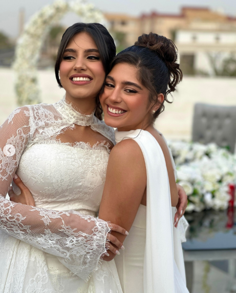 عقد قران شقيقة مايان السيد