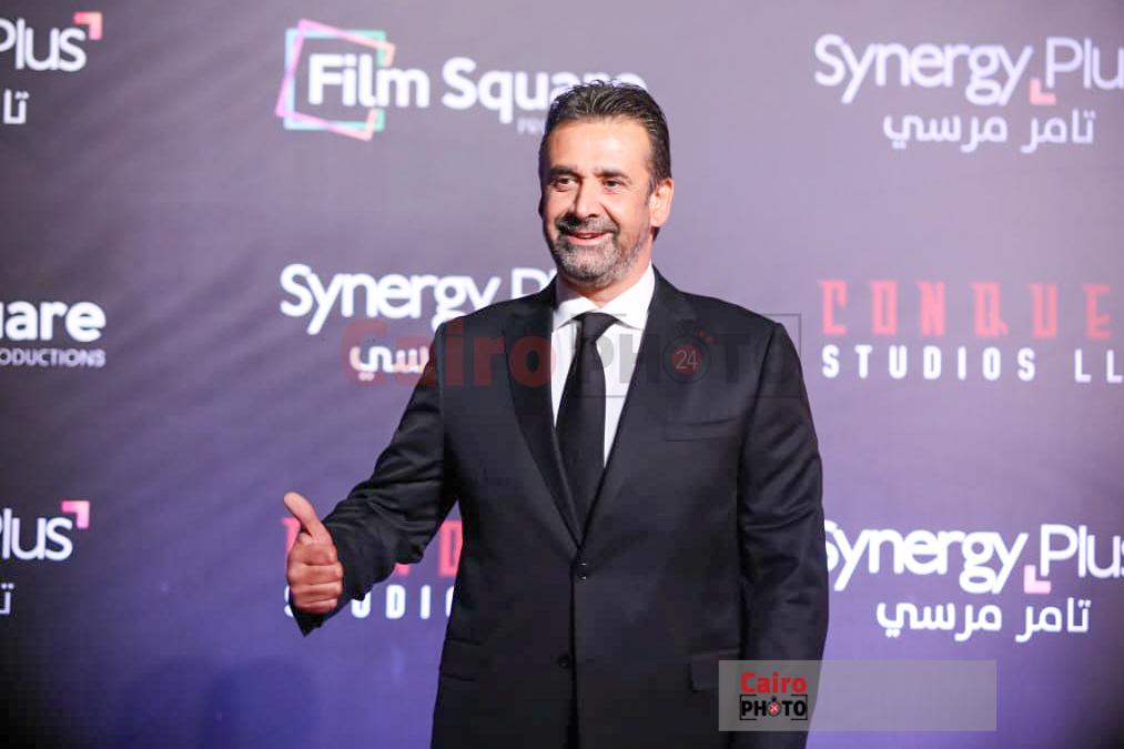 كريم عبد العزيز في العرض الخاص لفيلم المشروع X