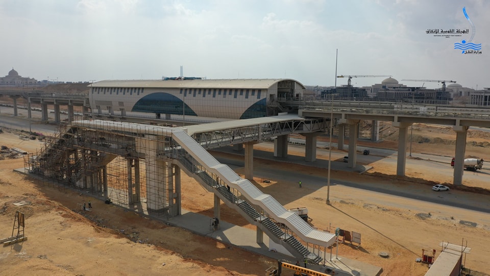 محطة مدينة العدالة بمونوريل شرق النيل