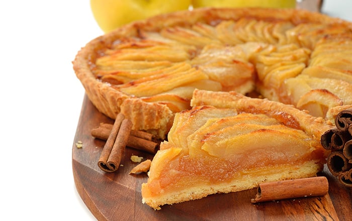 مقادير عمل فطيرة التفاح