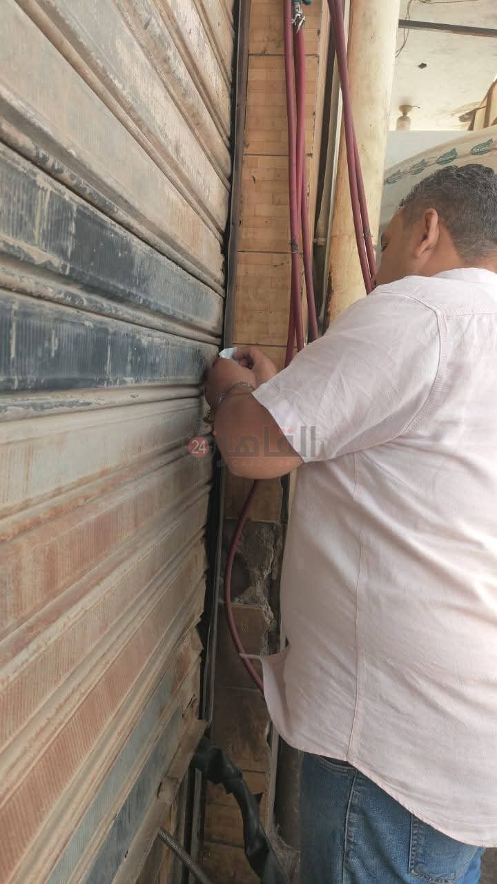 حملة على مغاسل السيارات بالغردقة 