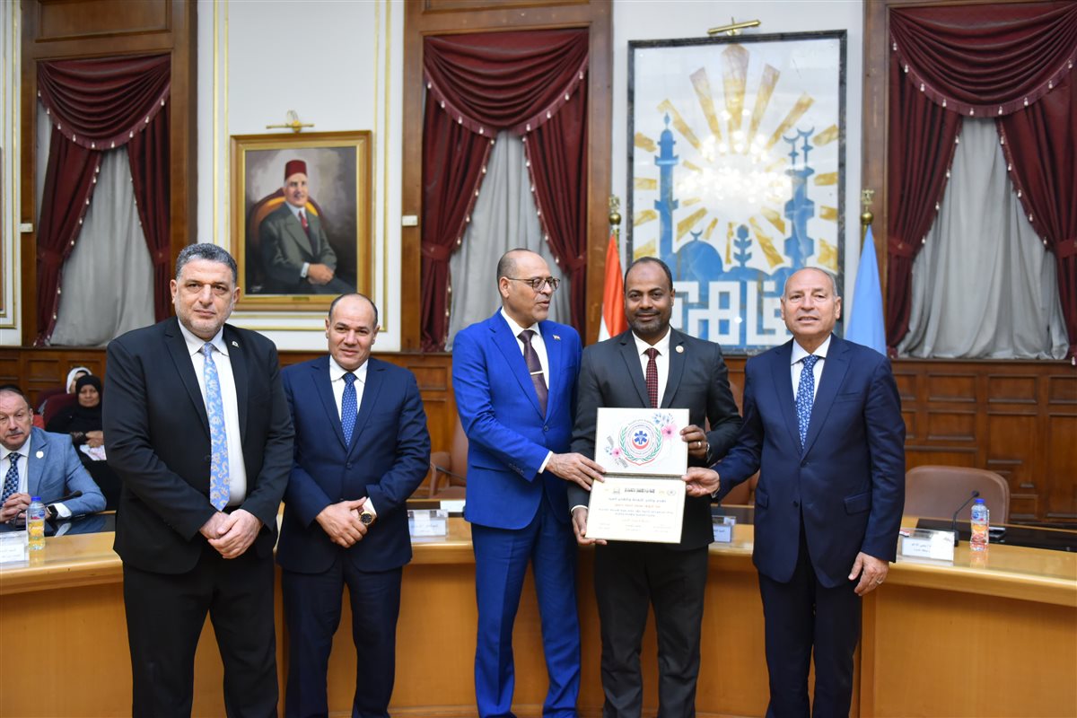 جانب من التكريم 