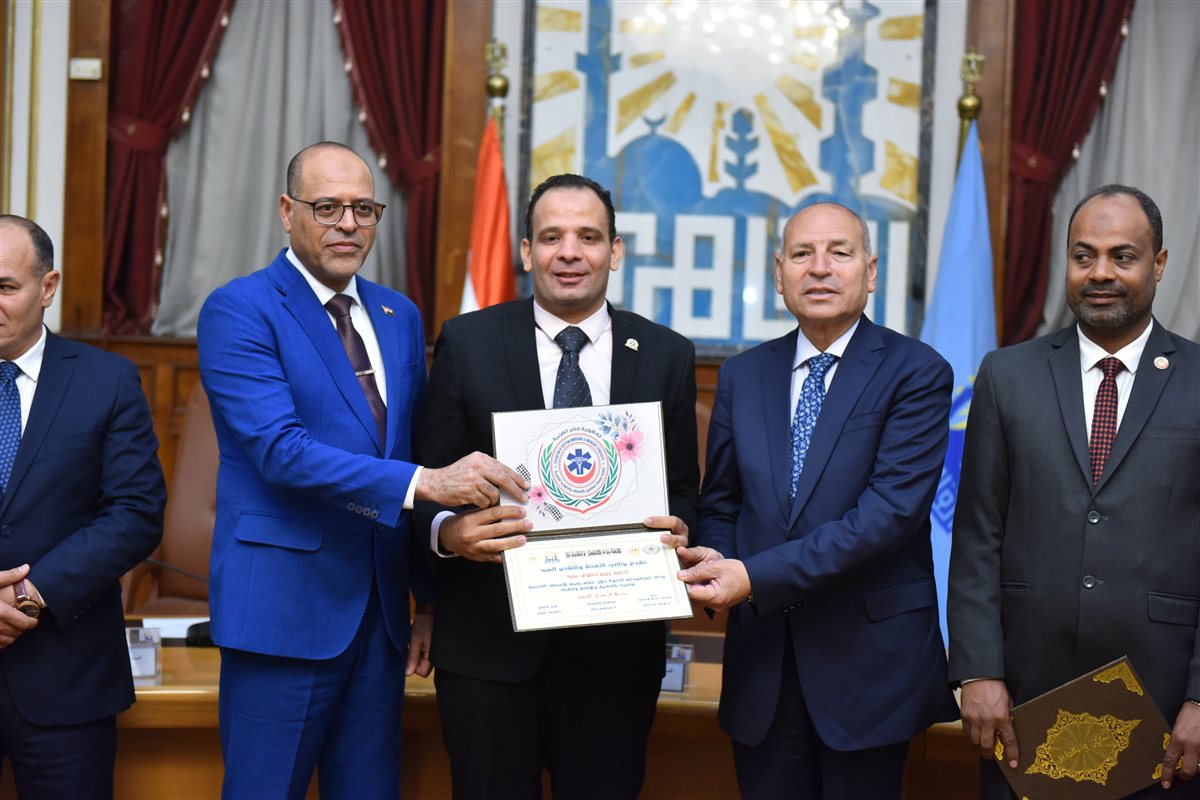 جانب من التكريم 