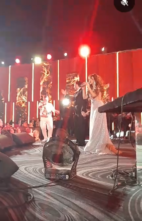 ميريام فارس في حفل زفاف ابنة باسل