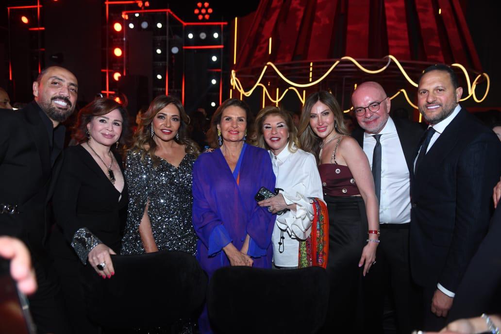 كل النجوم والشخصيات العامة في حفل زفاف ابنة رجل الأعمال باسل سماقية 