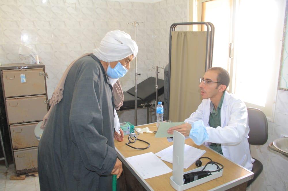 جانب من الكشف الطبي