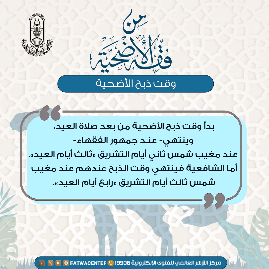 فقه الأضحية