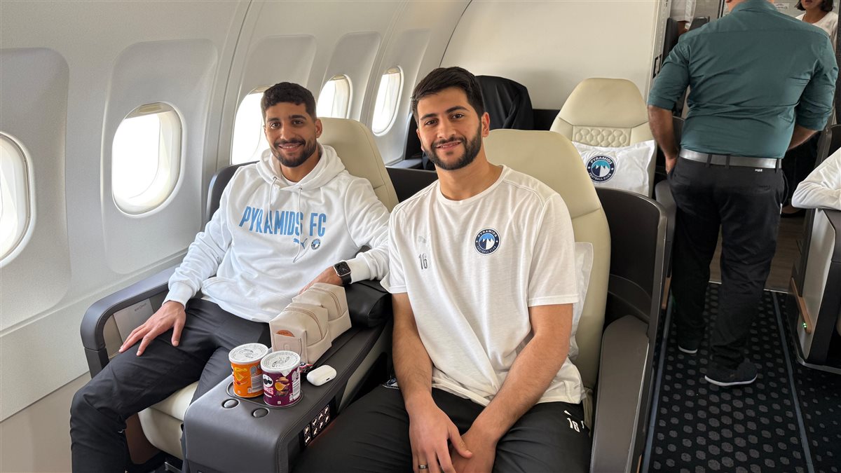 سفر لاعبو بيراميدز