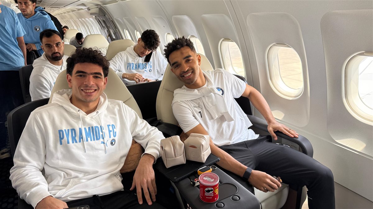 سفر لاعبو بيراميدز