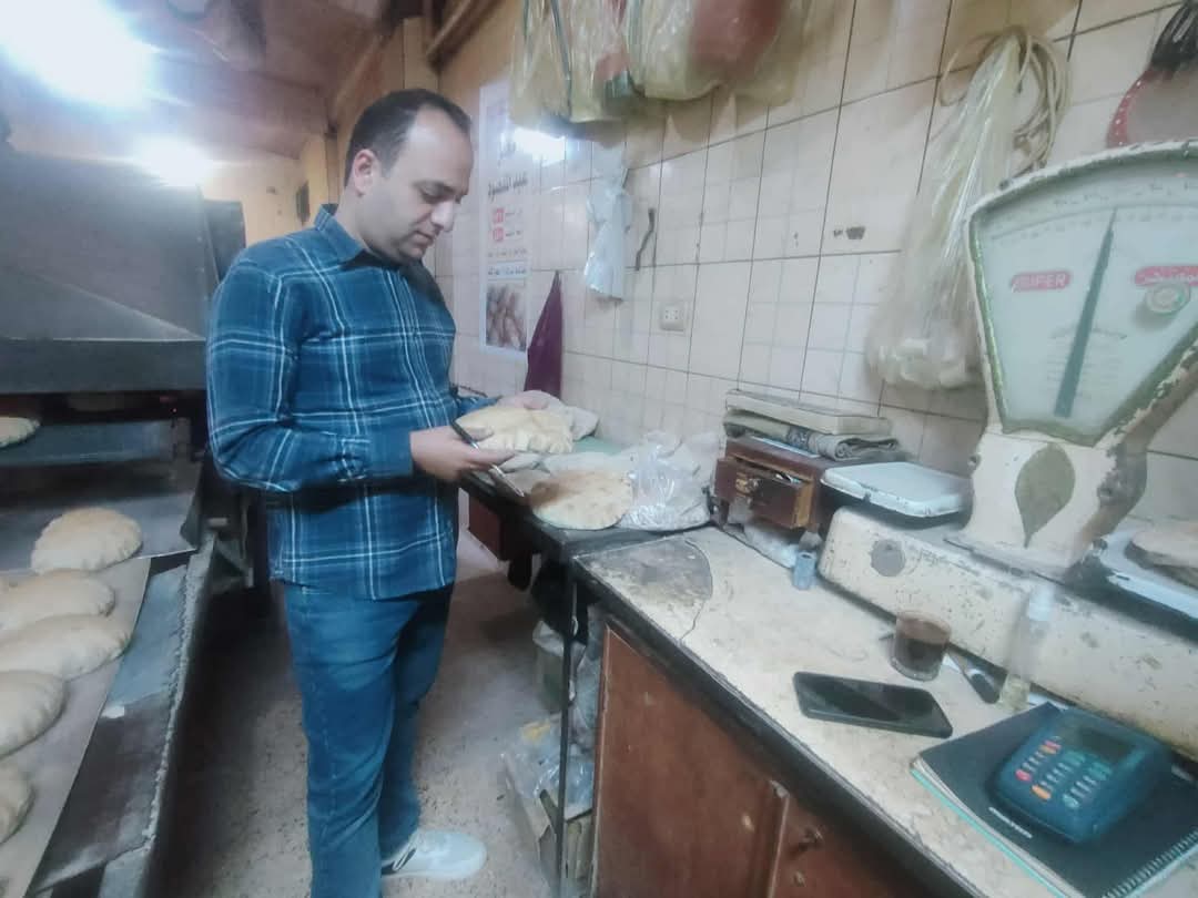 حملات لضبط مخابز العيش المدعم بكفر الشيخ