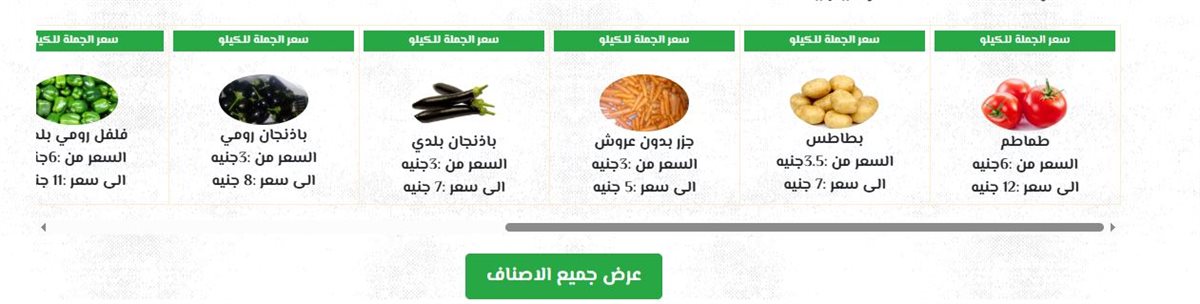أسعار السلع في سوق العبور