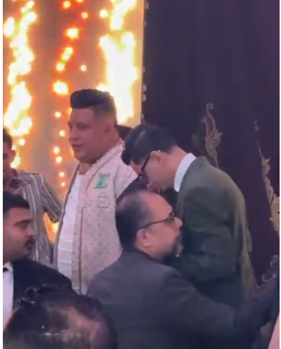 في فرح نور التوت.. أحدث ظهور لـ حمو بيكا بعد قرار ايقافه 