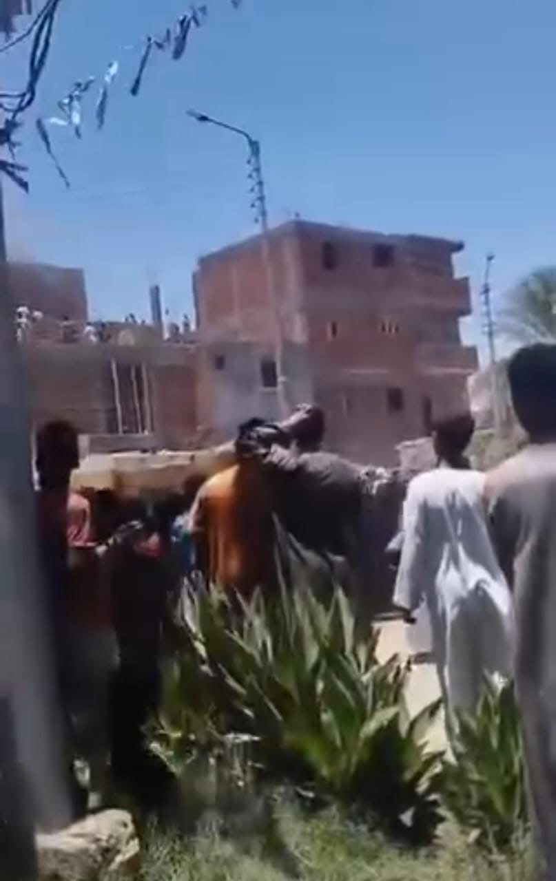 حريق في منزل بإسنا