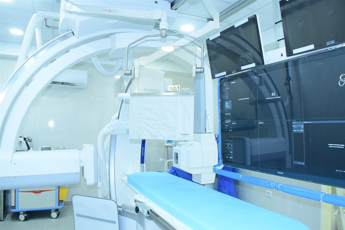 افتتاح القسطرة المخية بمستشفى سوهاج الجامعي