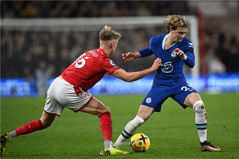 القنوات الناقلة لـ بث مباشر مباراة تشيلسي ضد نوتينجهام فورست اليوم