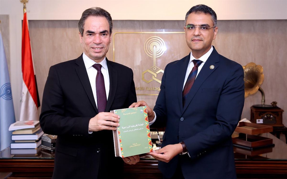 رئبس الهيئة الوطنية للإعلام بستقبل وزير الأوقاف في ماسبيرو