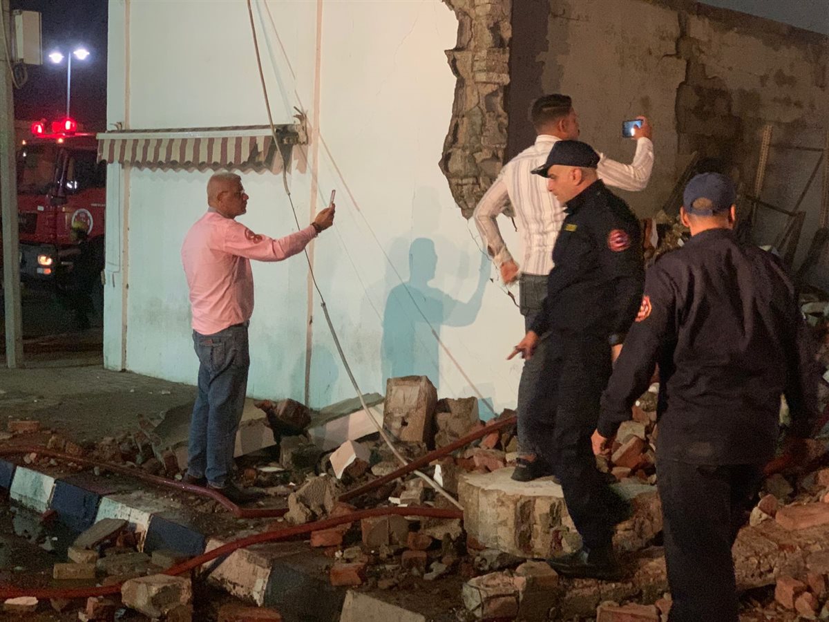 حريق بمخزن بمنطقة الاستثمار ببورسعيد