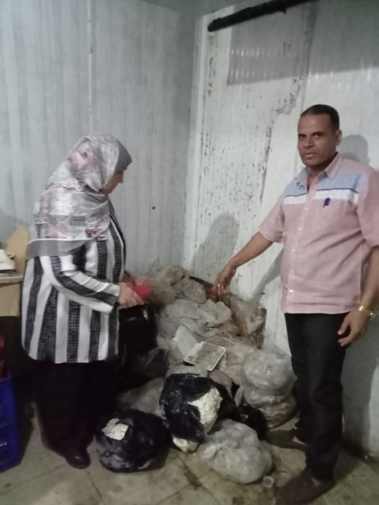 ضبط أطنان اللحوم والدواجن الفاسدة&nbsp;