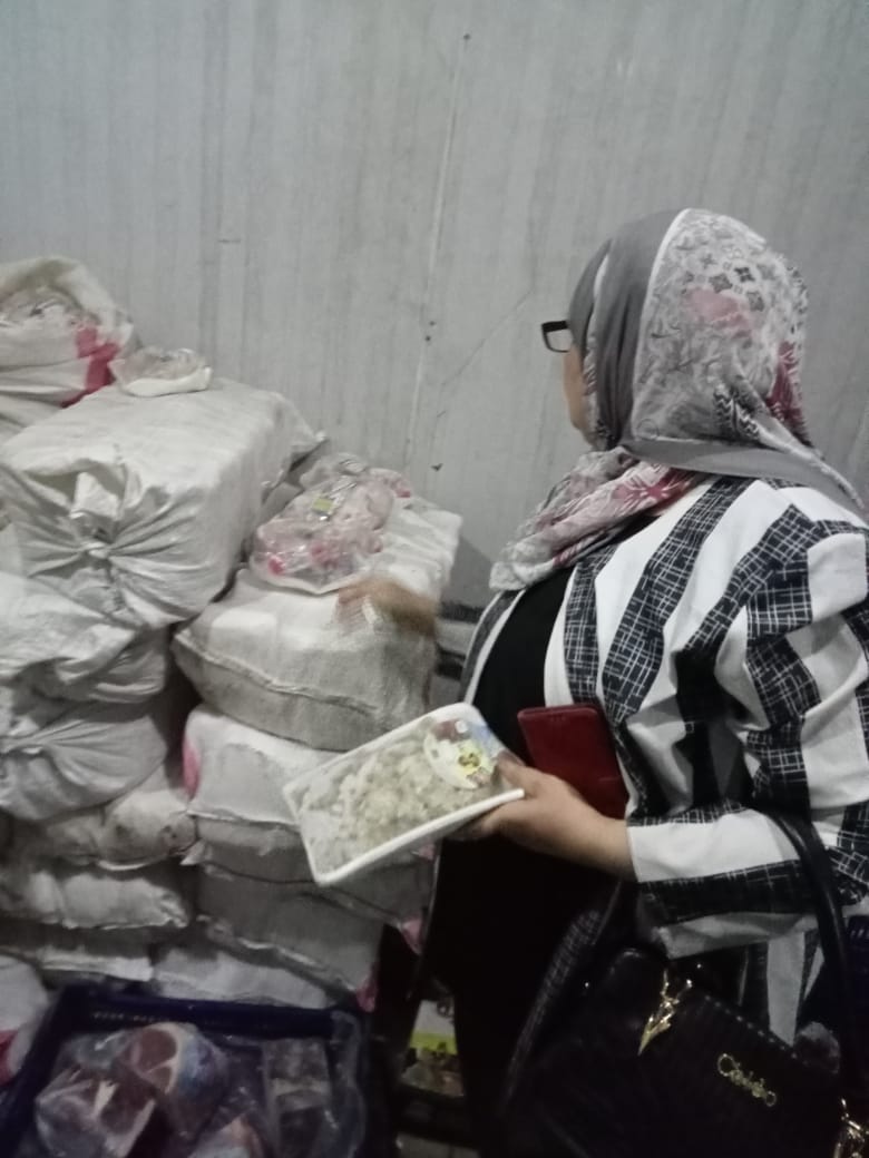 ضبط أطنان اللحوم والدواجن الفاسدة&nbsp;