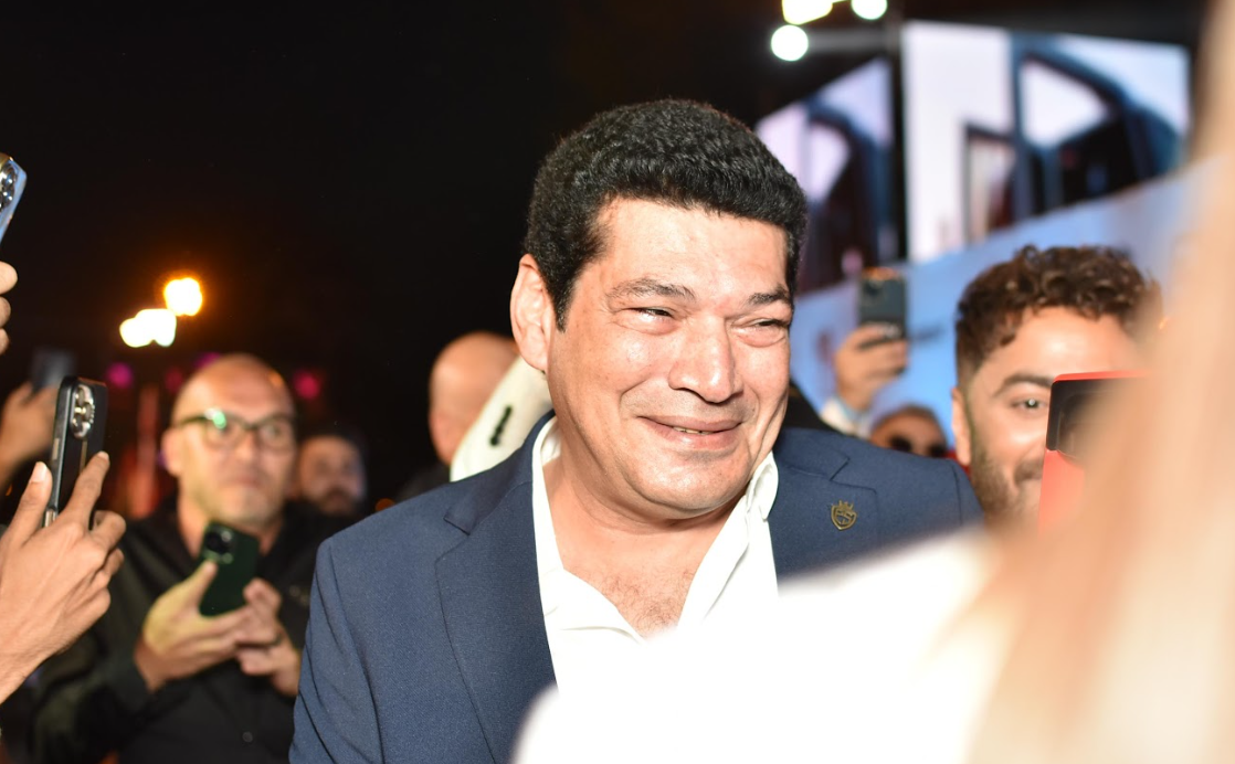 لقطات من العرض الخاص لفيلم ريستارت بطولة تامر حسني