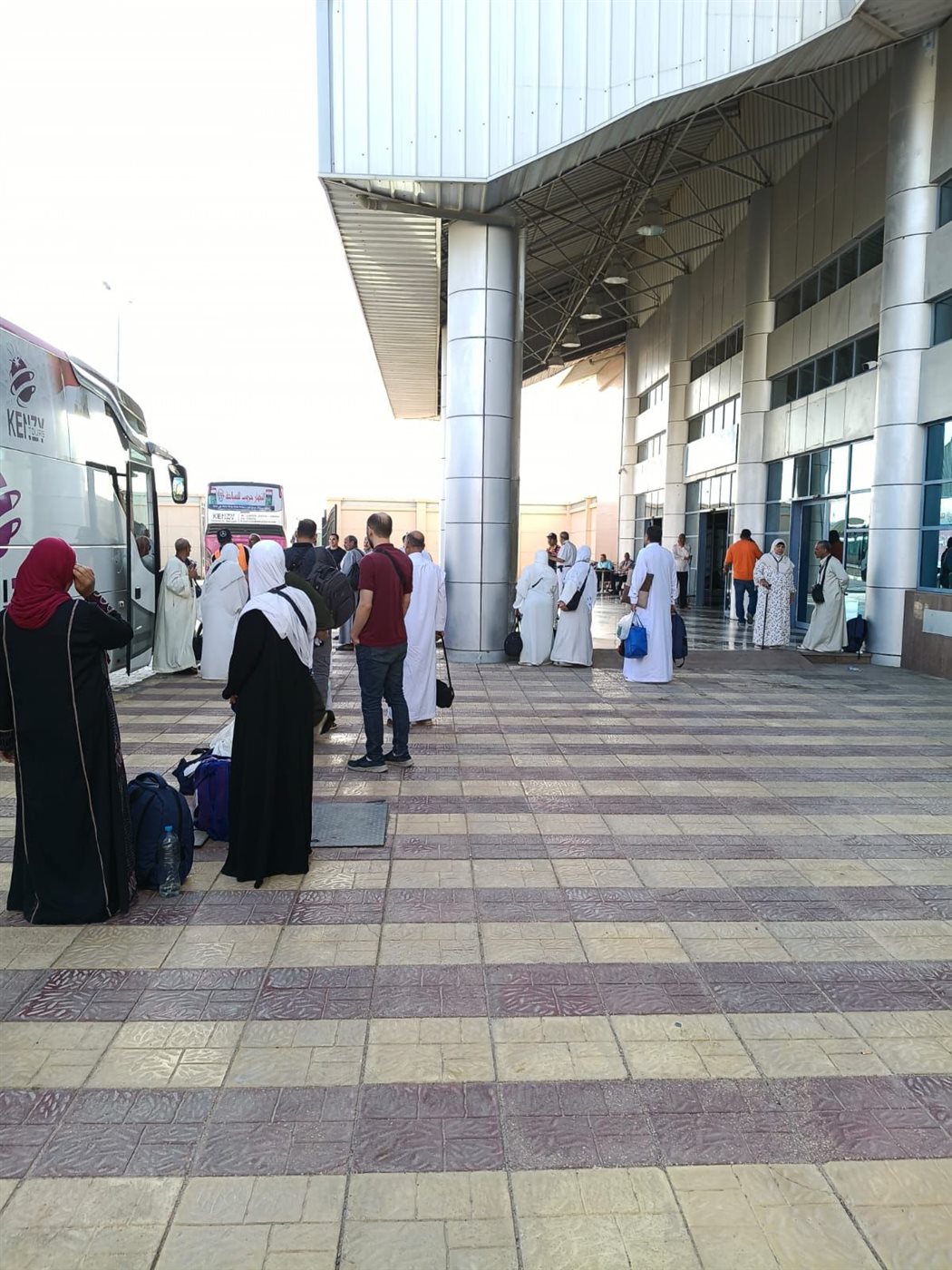 سفر الفوج الثامن من الحجاج  عبر ميناء نويبع 