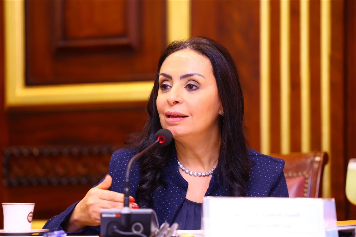 الدكتورة مايا مرسي وزيرة التضامن الاجتماعي