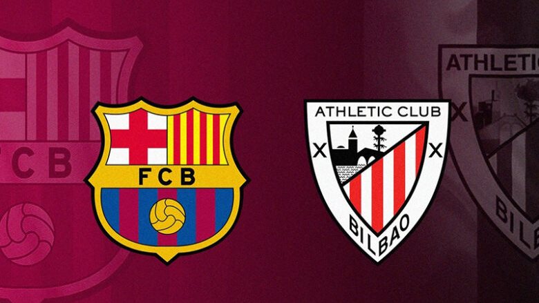 موعد مباراة برشلونة وأتلتيك بيلباو في كأس السوبر الإسباني.. اعرف القنوات الناقلة