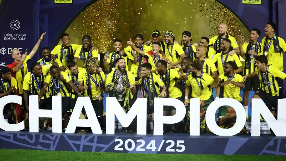 تتويج اتحاد جدة بدوري روشن 