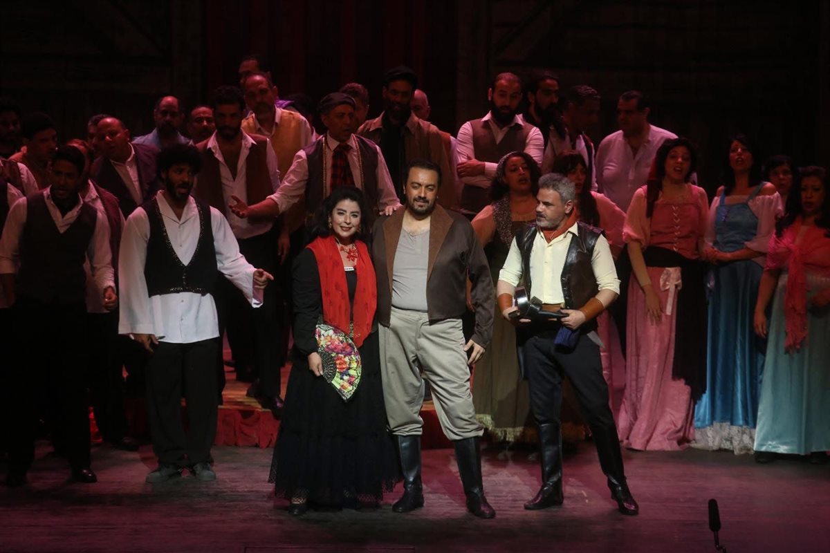  ختام عروض أوبرا كارمن بالمسرح الكبير