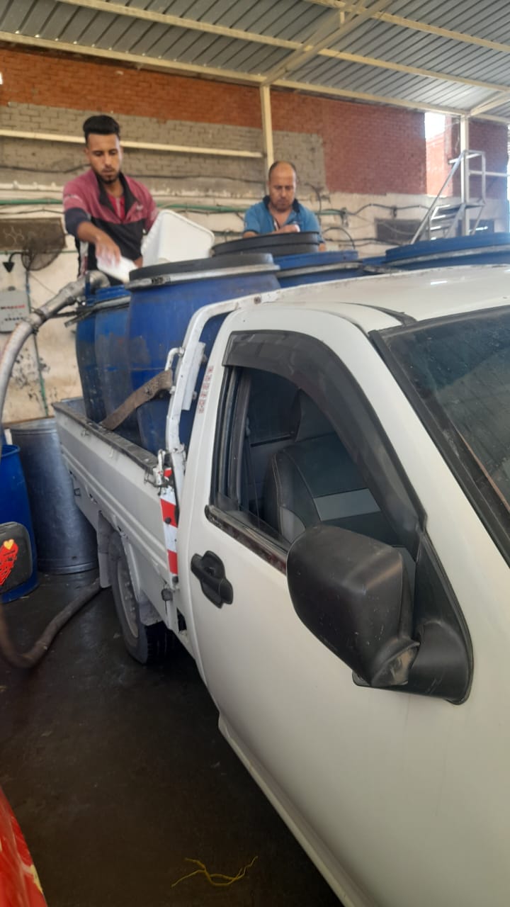 التحفظ على 900 لتر من الألبان الغير صالحة للإستهلاك الآدمي بالبحيرة