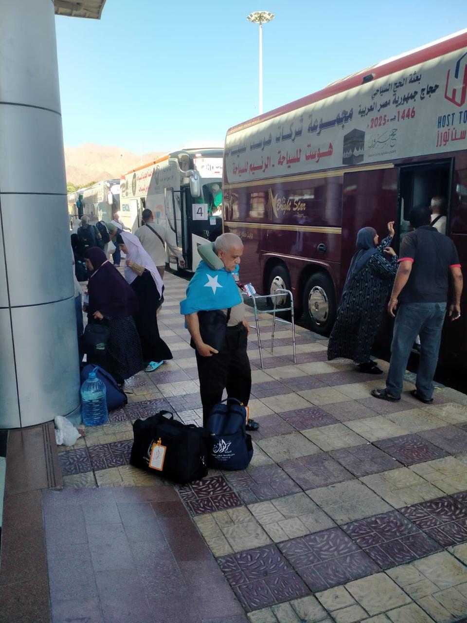 سفر الفوج العاشر من حجاج ميناء نويبع 