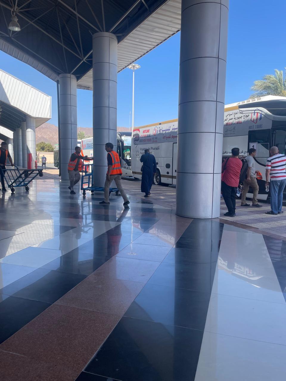 سفر الفوج العاشر من حجاج ميناء نويبع 