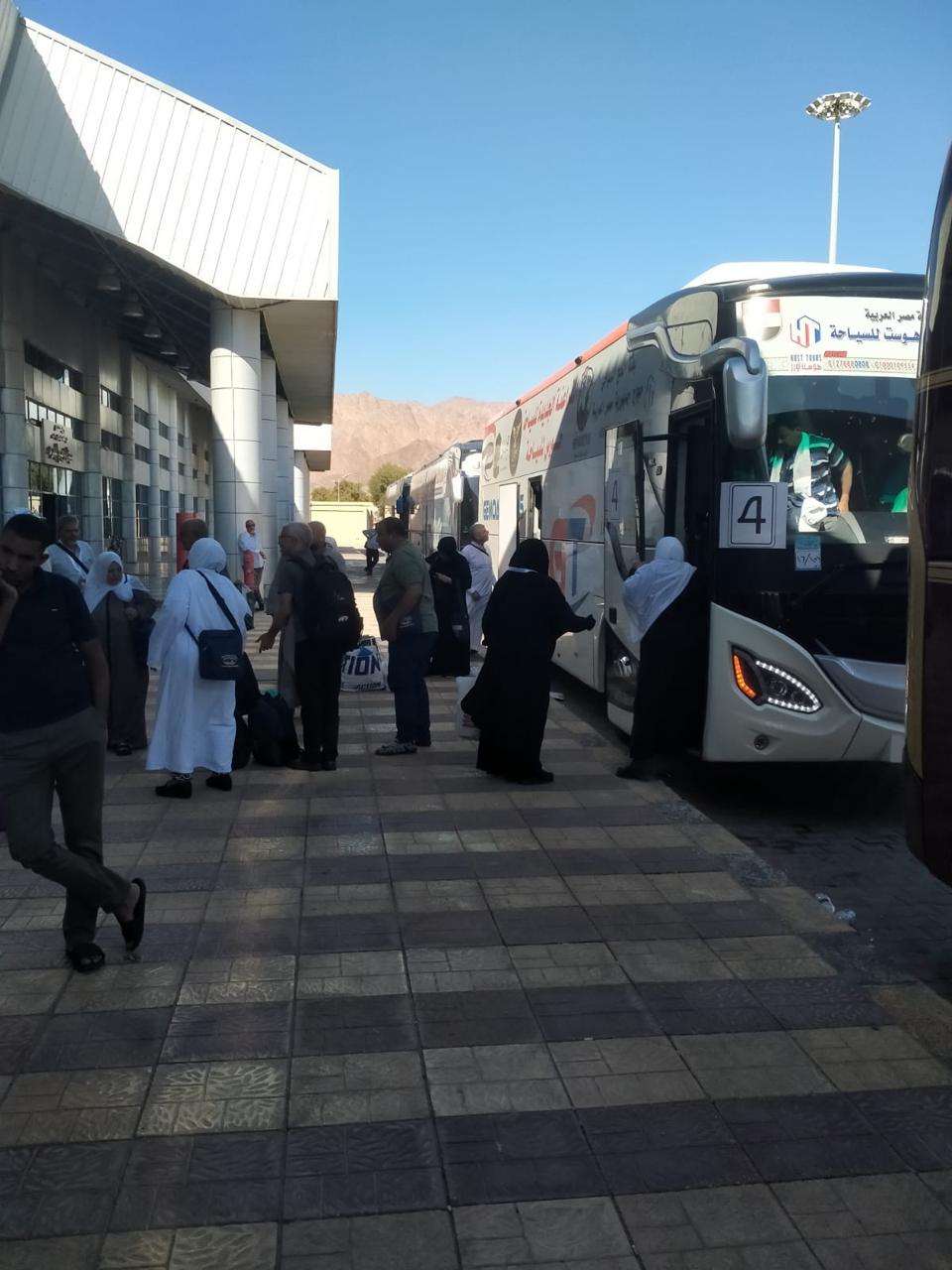 سفر الفوج العاشر من حجاج ميناء نويبع 