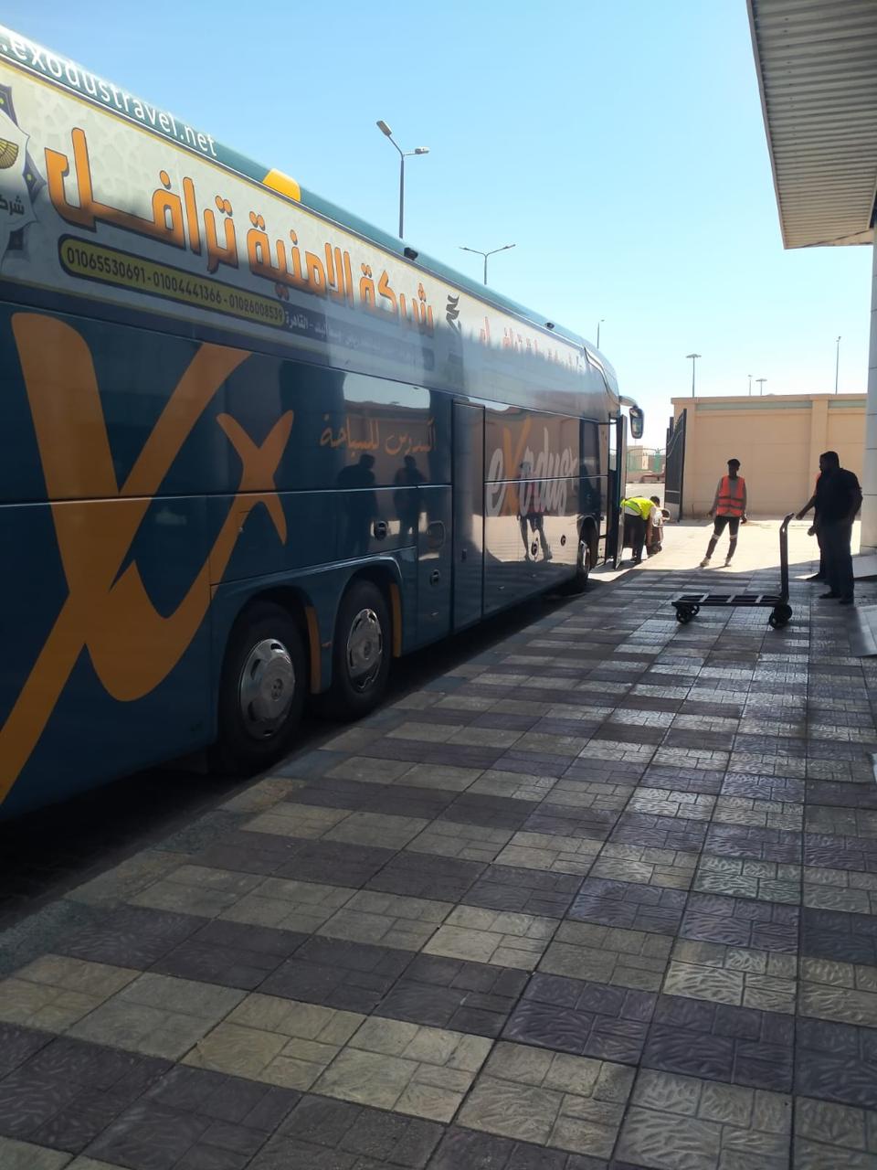 سفر الفوج العاشر من حجاج ميناء نويبع 