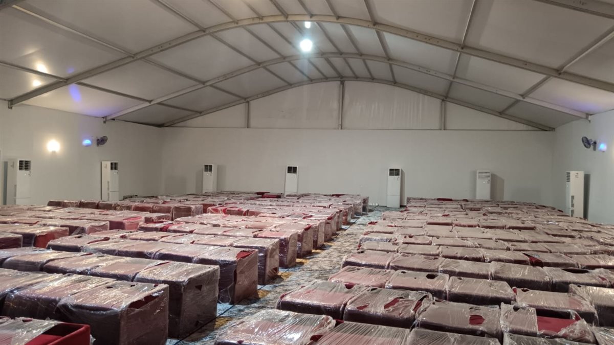 جانب من التجهيزات