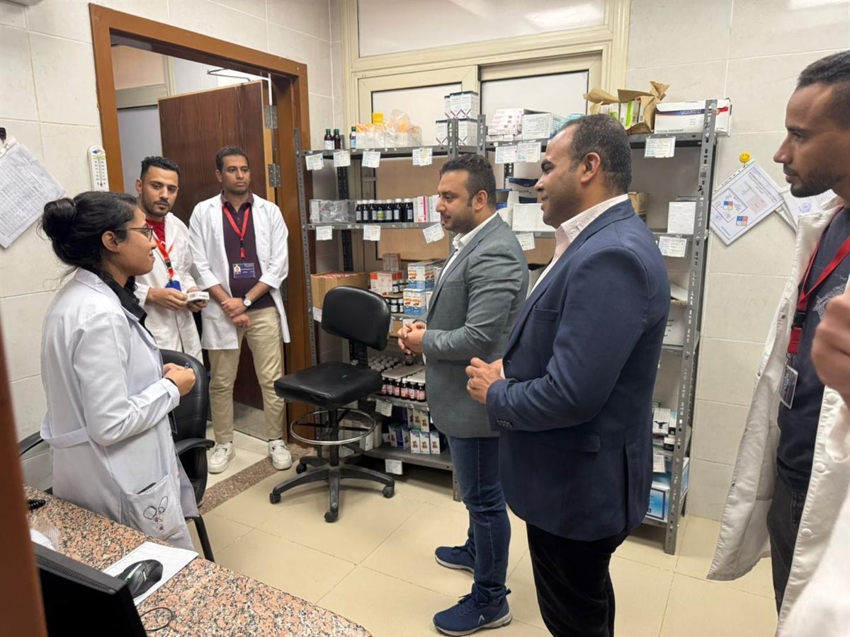 جولات تفقدية لمدير هيئة الرعاية الصحية