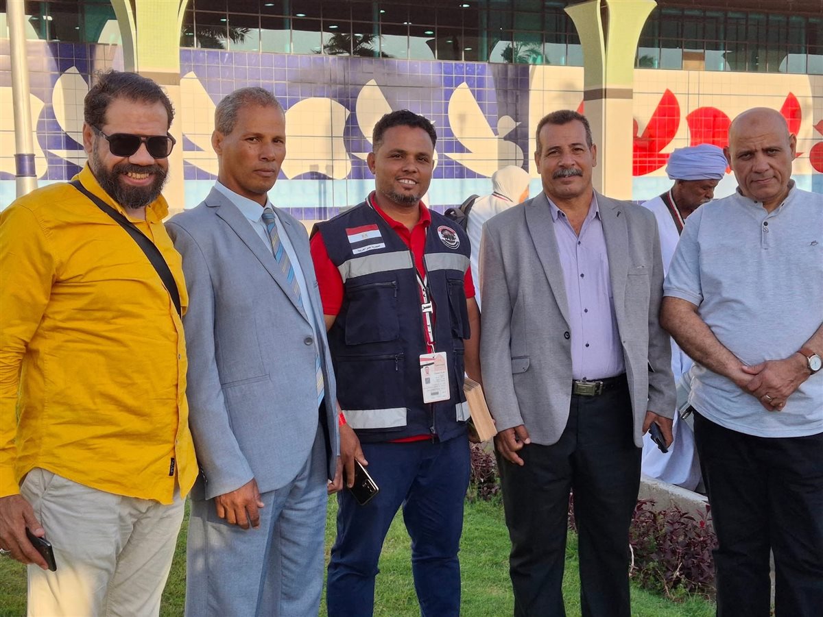 الحجاج يغادرون مطار الاقصر