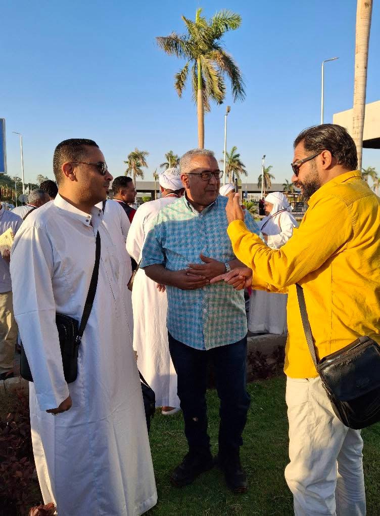 الحجاج يغادرون مطار الاقصر