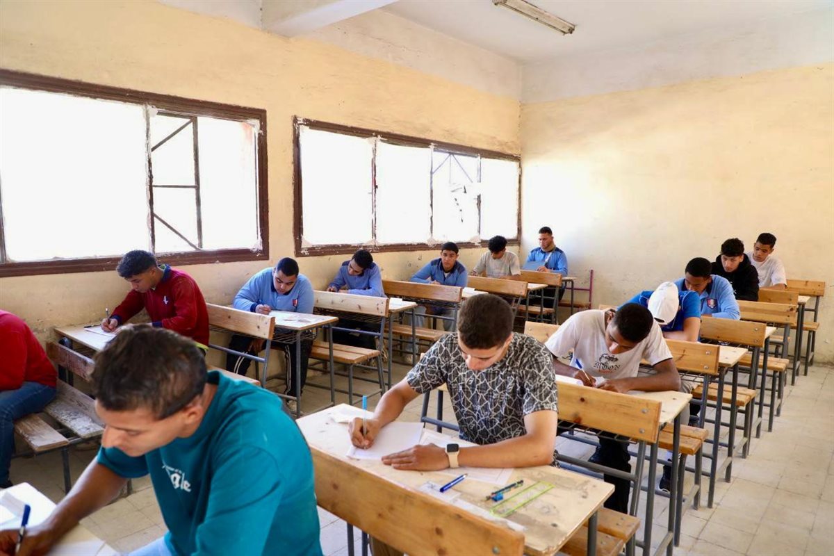 انتظام لجان امتحانات الدبلومات الفنية 2025 اليوم