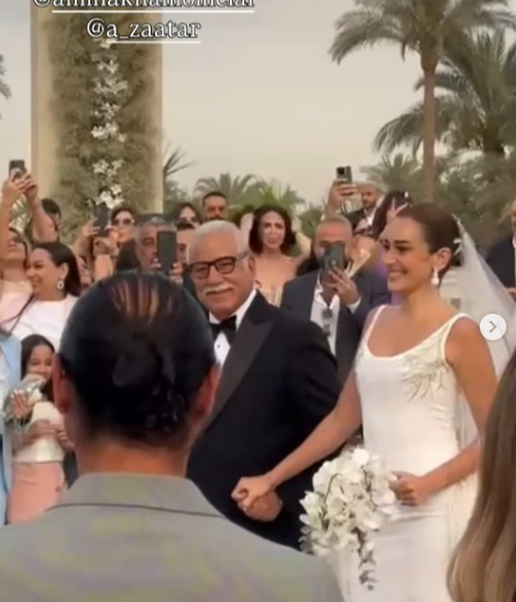 حفل زفاف أمينة خليل والمصور أحمد زعتر