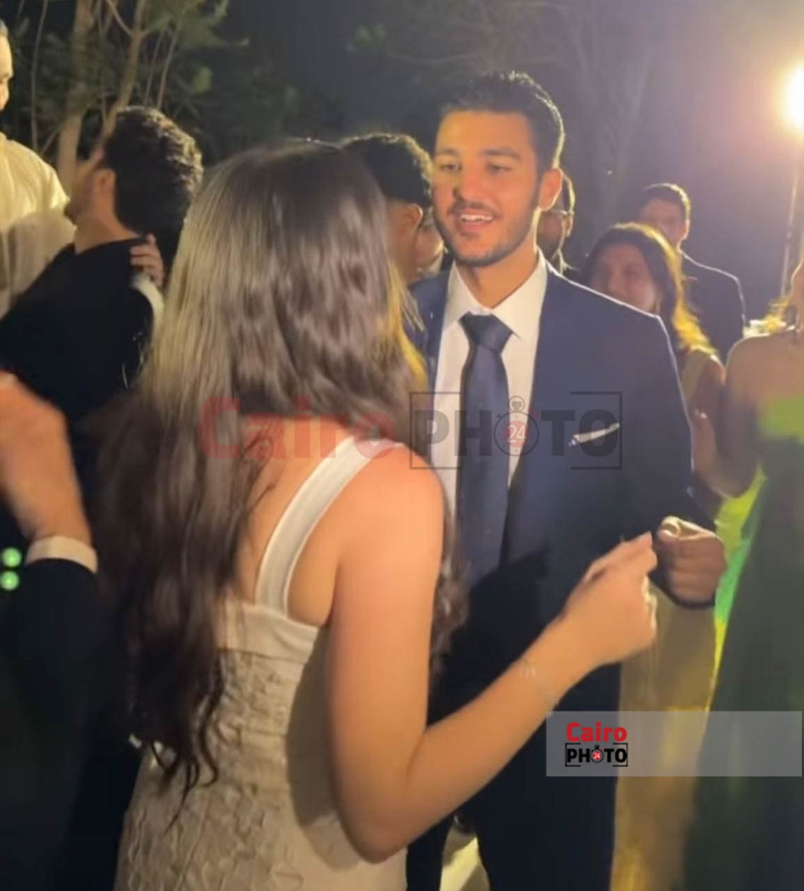 خطوبة كريم نجل خالد النبوي على فتاة من خارج الوسط الفني