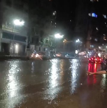 صور عاصفة إسكندرية