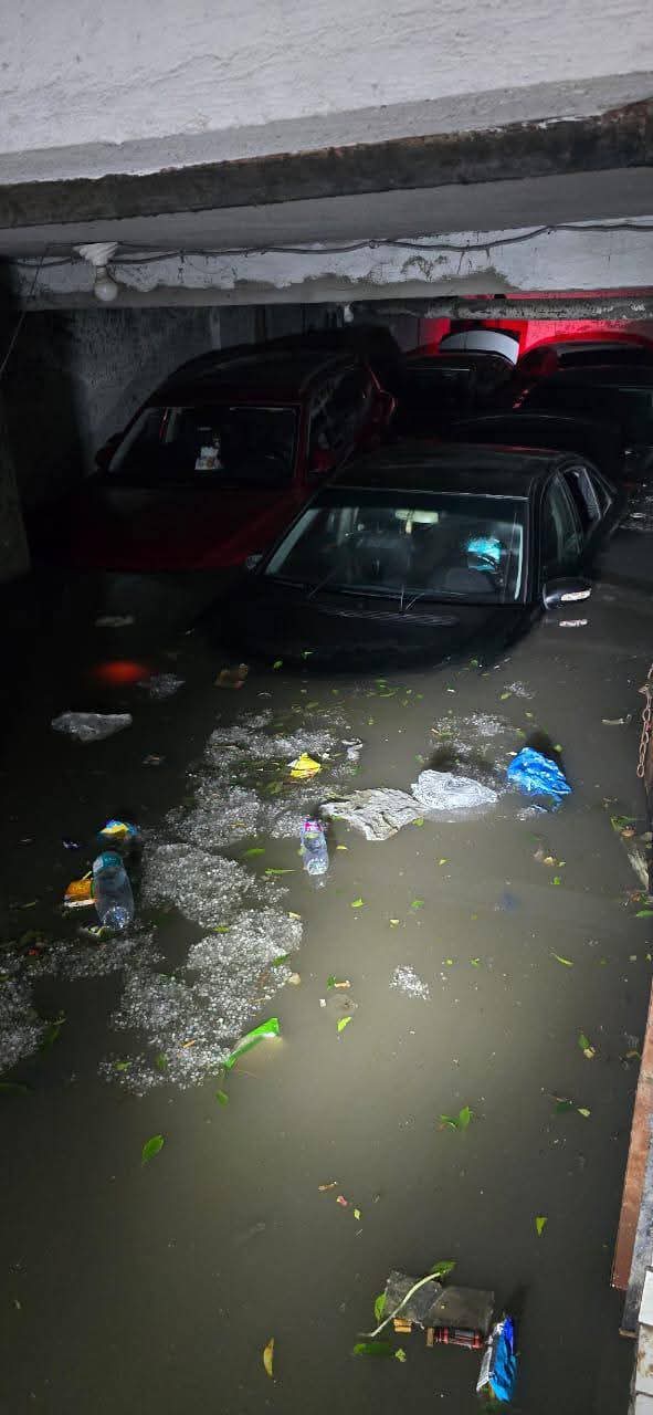 آثار تعرض الإسكندرية للأمطار والرياح