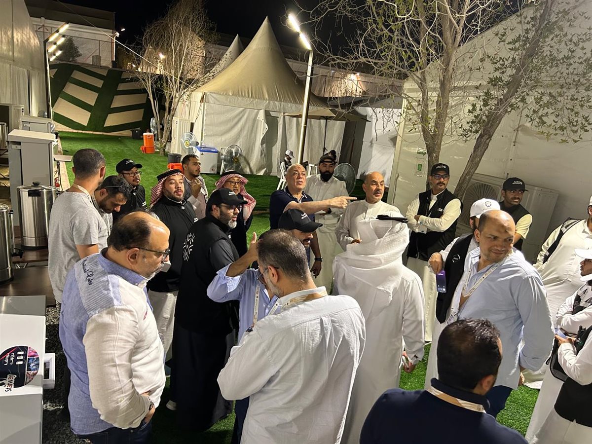 السياحة تعاين مخيمات البري والخمس نجوم استعدادا لتصعيد الحجاج | صور