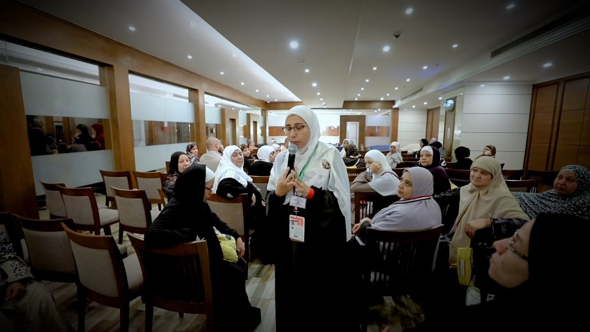 <strong>ندوات دينية لحجاج القرعة</strong>